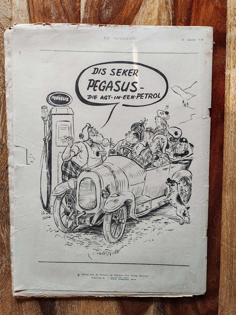 Huisgenoot  13 January 1939  Vintage South African Magazine