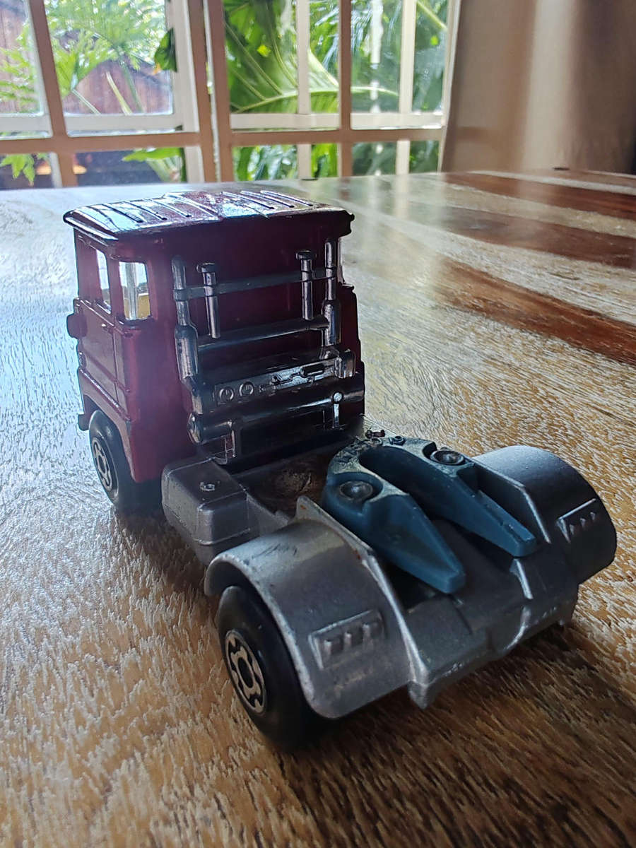 Vintage Matchbox Scammell Crusader  Red Truck (1970s)