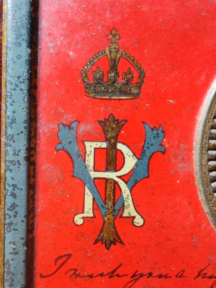 Queen Victoria Chocolate Tin  Anglo-Boer War