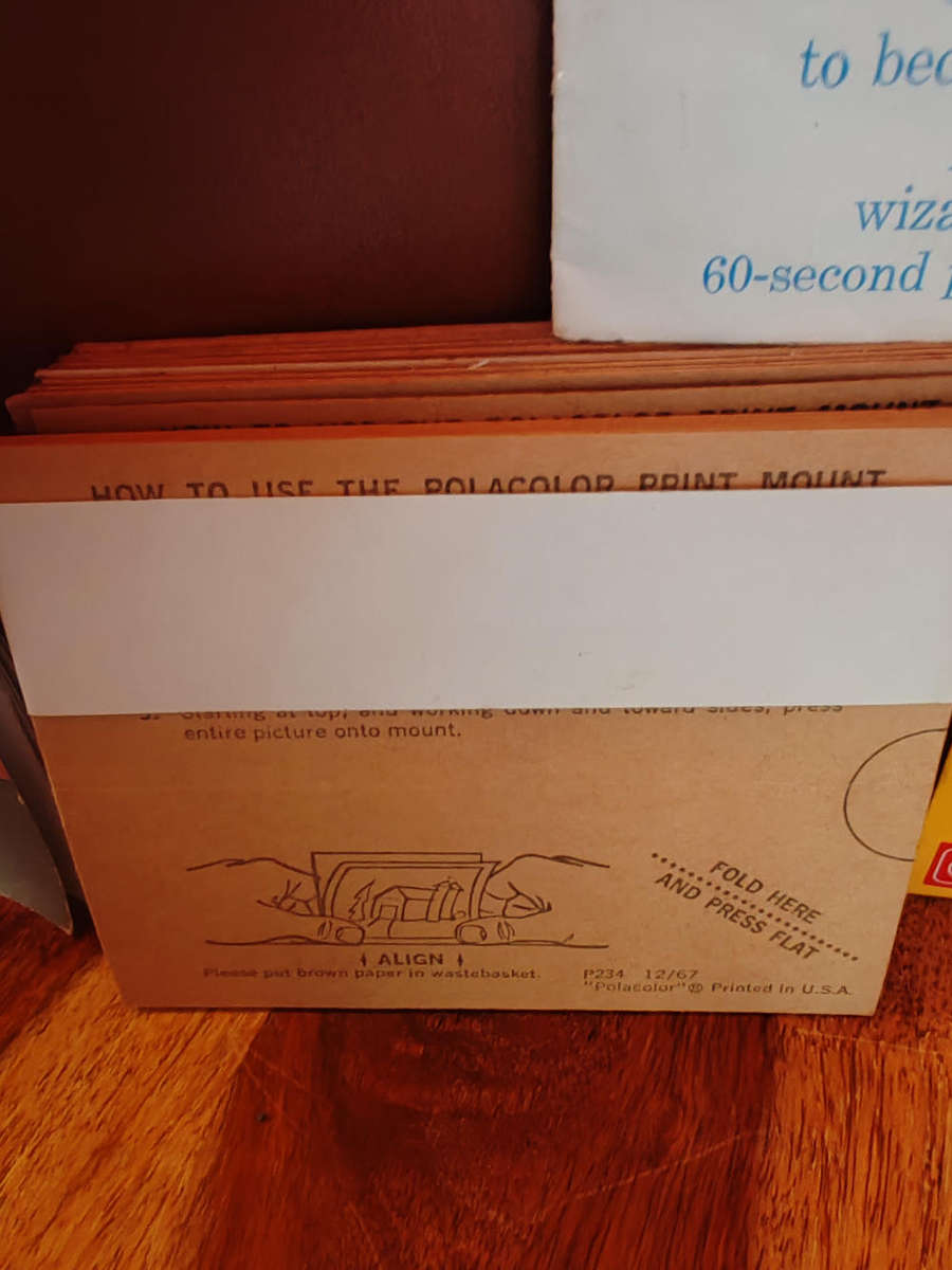 Vintage Polaroid Land Camera Model 95A with Accessories