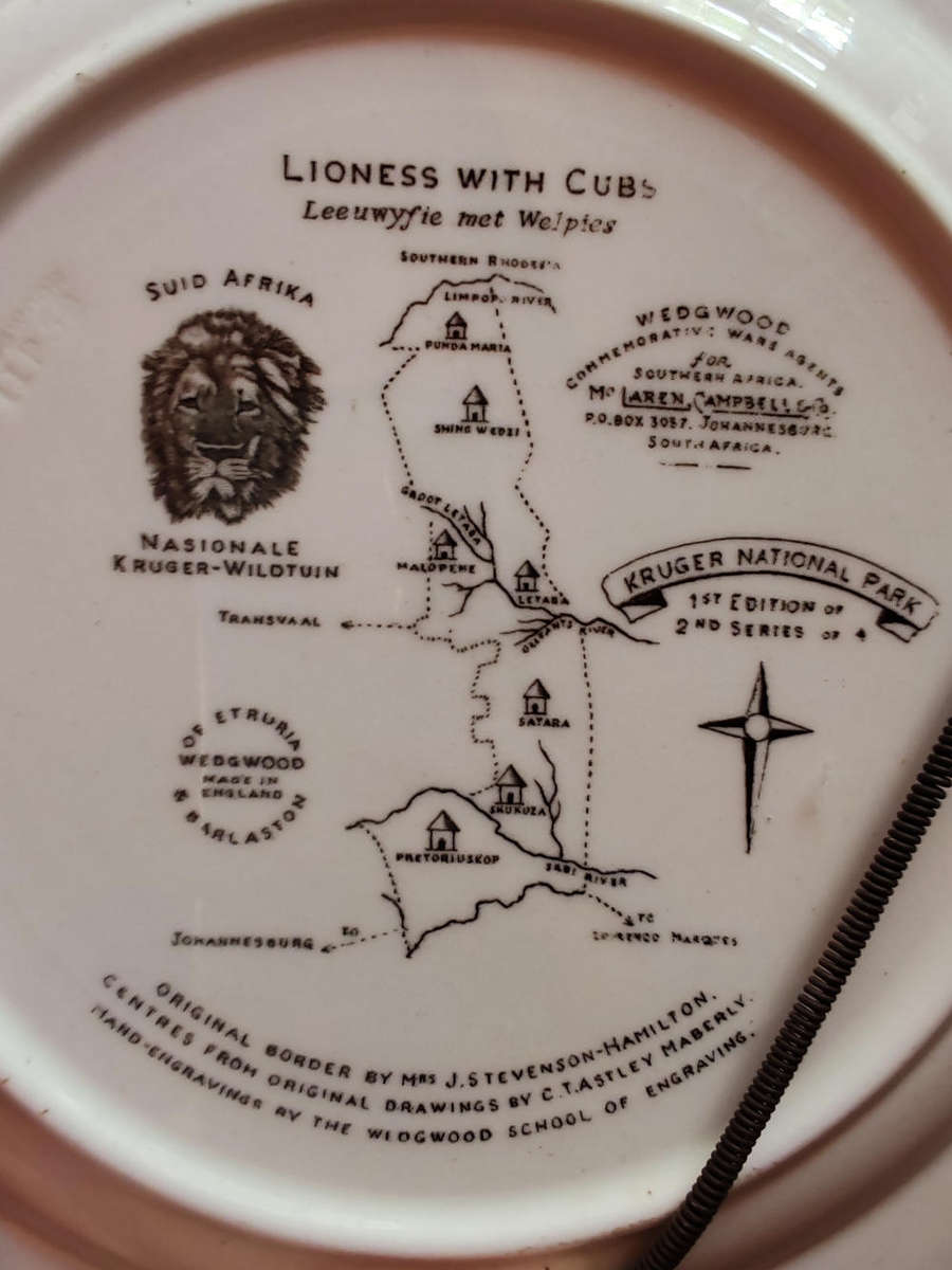 Westwood Lioness with Cubs  First Edition, Second Series  Hand Engraved