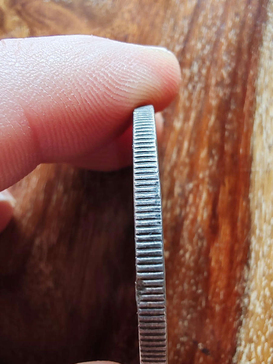 1892 ZAR 5 Shilling  Double Shaft Variant