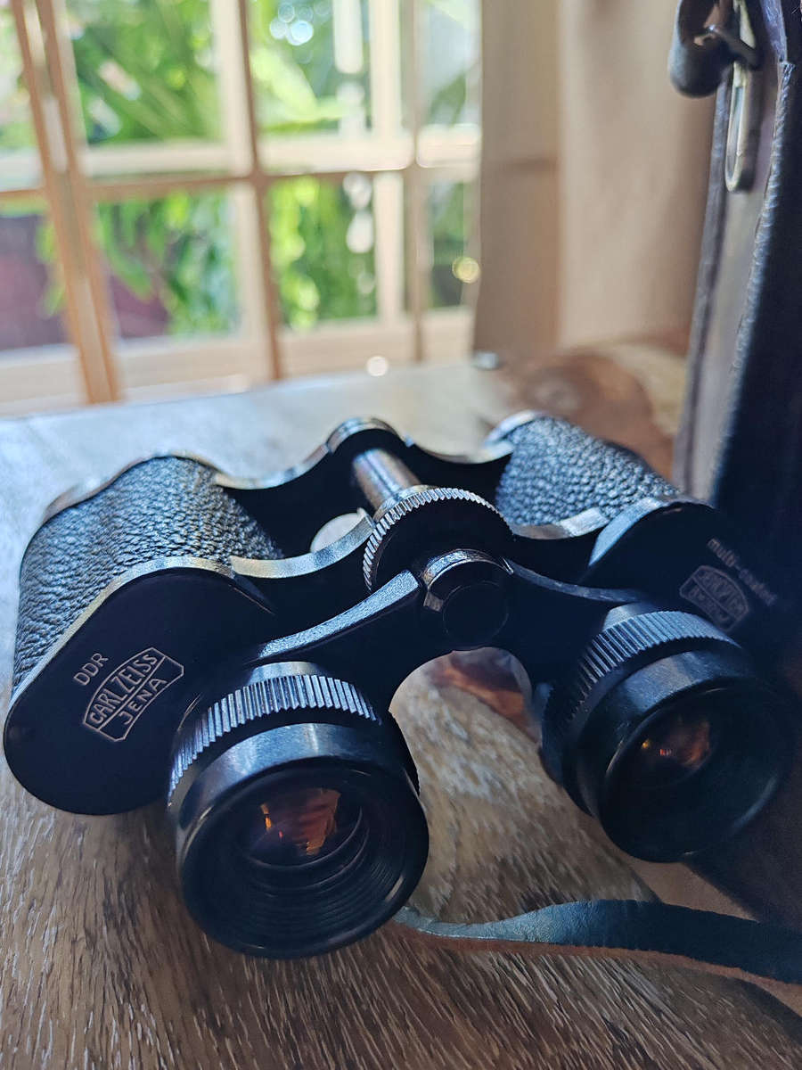 Vintage Carl Zeiss Jena Jenoptem 8x30 W Binoculars  Fully Functional