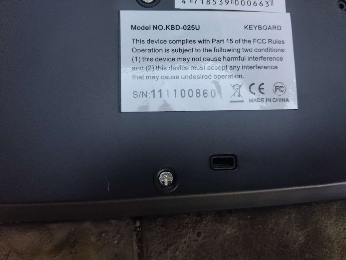 5 Pin Din Connector Interface Keyboard