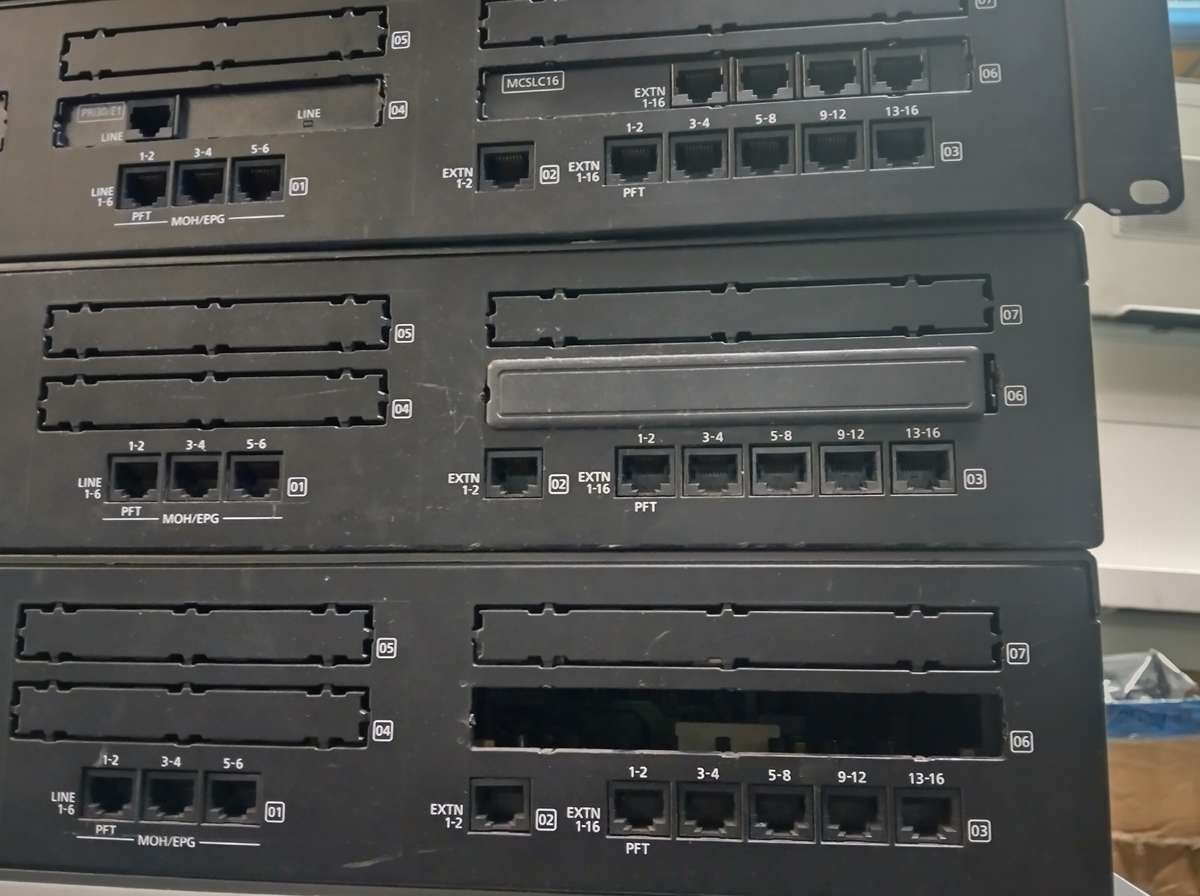 Panasonic KX-NS500NE Hybrid IP-PBX Control Panel