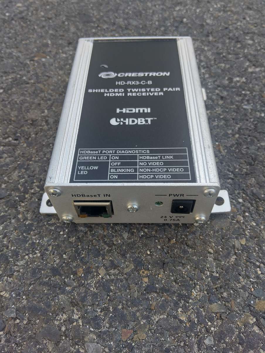 Crestron HD-RX3-C-B 4K HDMI® over HDBaseT® Receiver