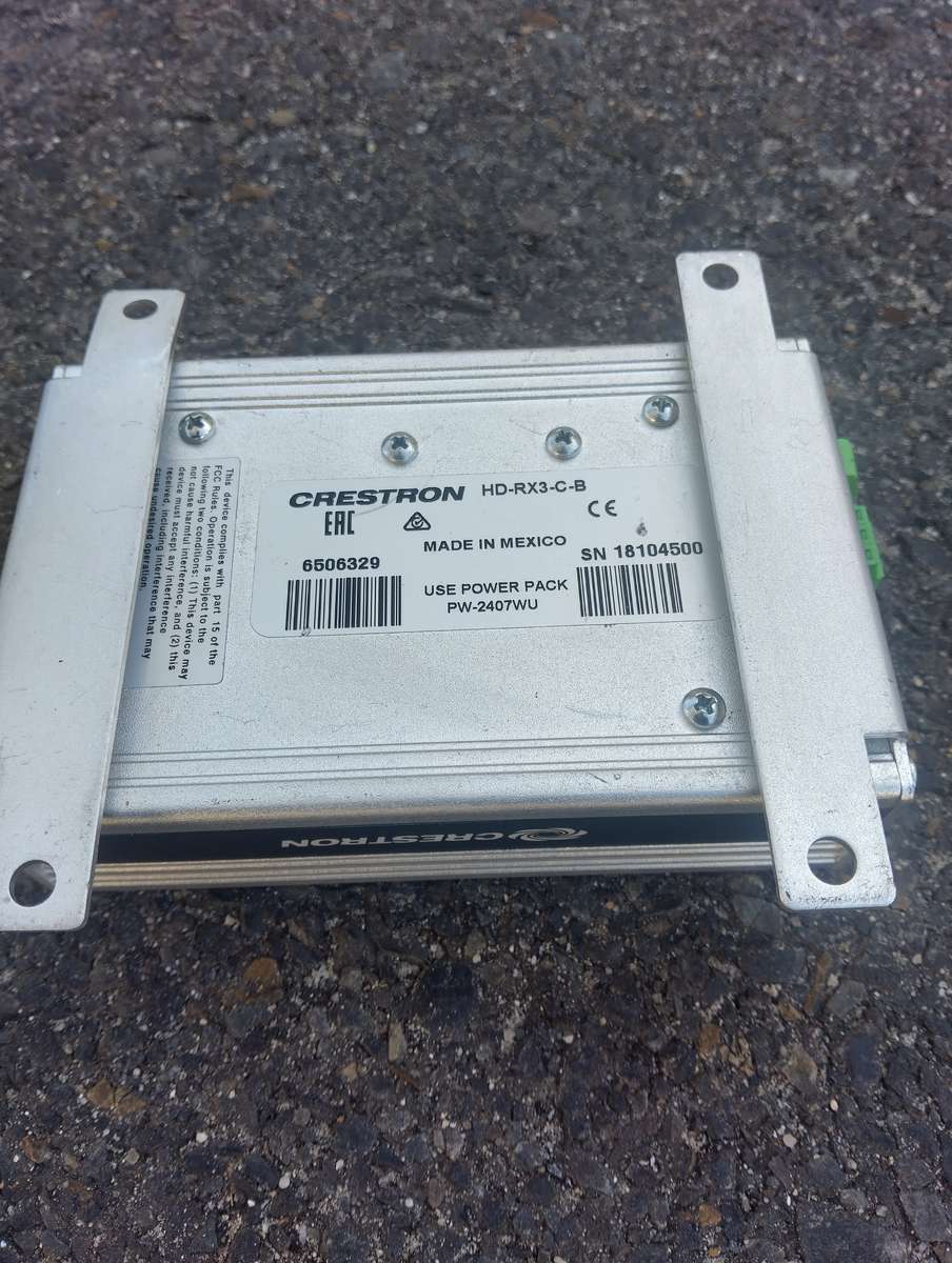 Crestron HD-RX3-C-B 4K HDMI® over HDBaseT® Receiver