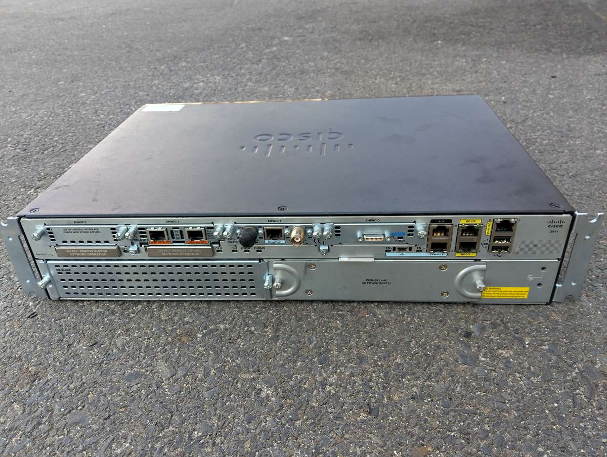 Cisco CISCO2911/K9 2911 2900 Series Integrated Services Router (ISR)