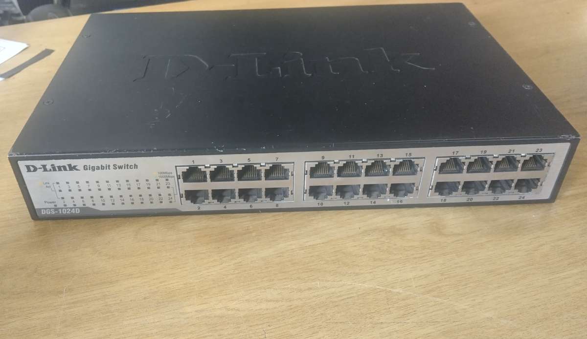 D-Link DGS-1024D Unmanaged Switch Gigabit Ethernet