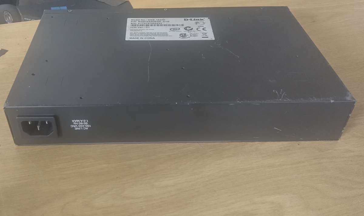 D-Link DGS-1024D Unmanaged Switch Gigabit Ethernet