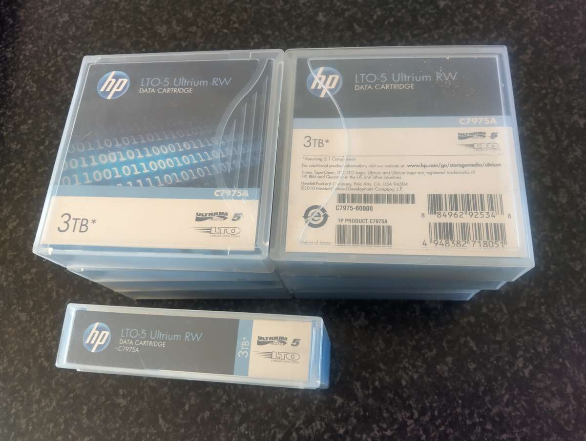 HP LTO-5 Ultrium RW Data Cartridge 3TB (C7975A)
