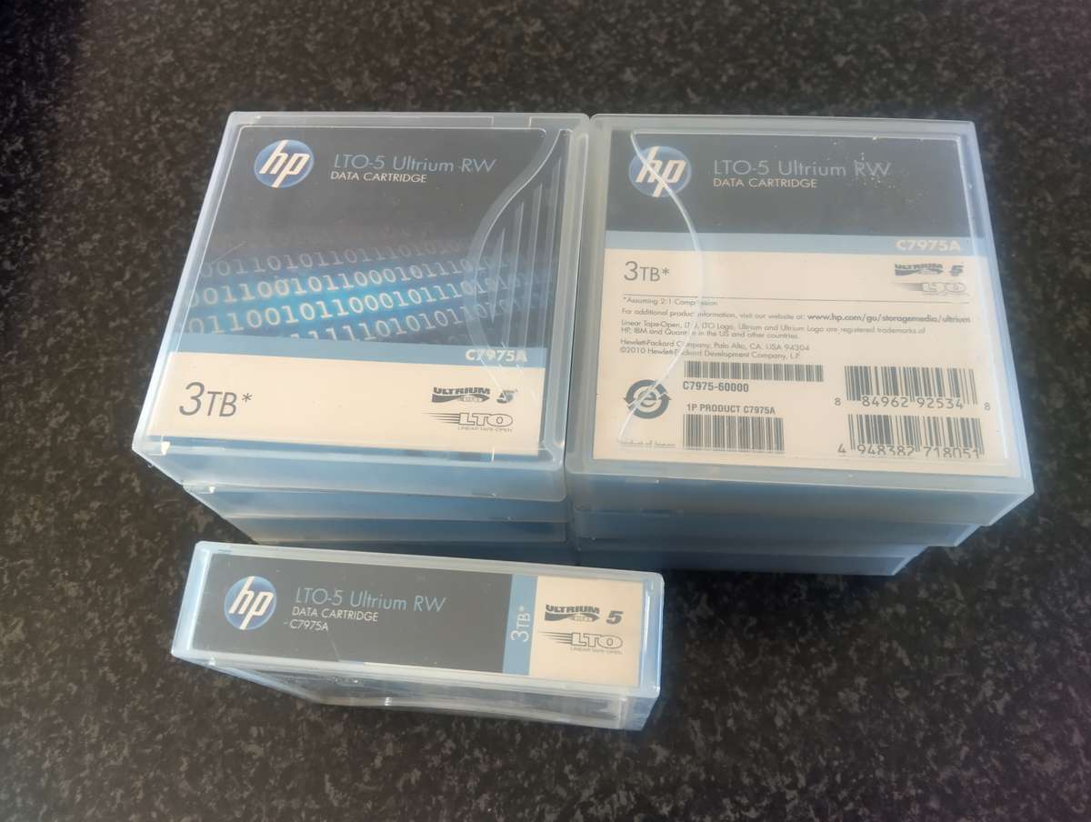 HP LTO-5 Ultrium RW Data Cartridge 3TB (C7975A)