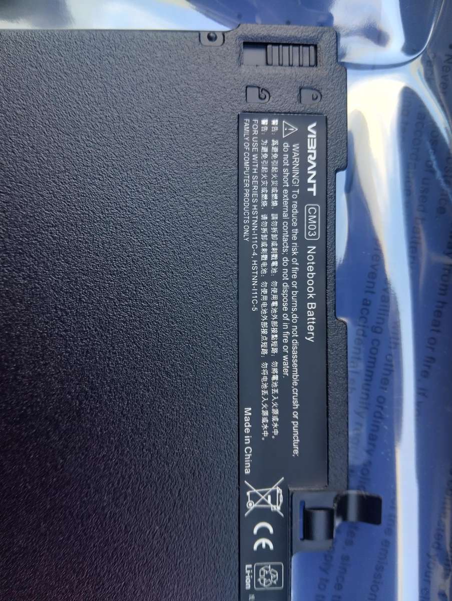 Hp EliteBook 840 CM03H Laptop Battery (HPP CM03H-4-3S1P 11.1V 4400mAh Black)