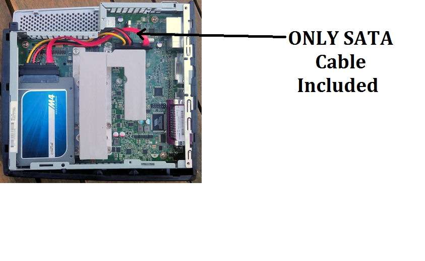 HP Thin Client T510 with 2gb DDR3 ram, SATA Cable to Add Hard Drive
