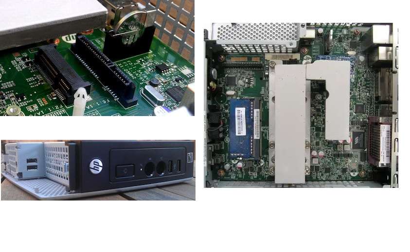 HP Thin Client T510 with 2gb DDR3 ram, SATA Cable to Add Hard Drive