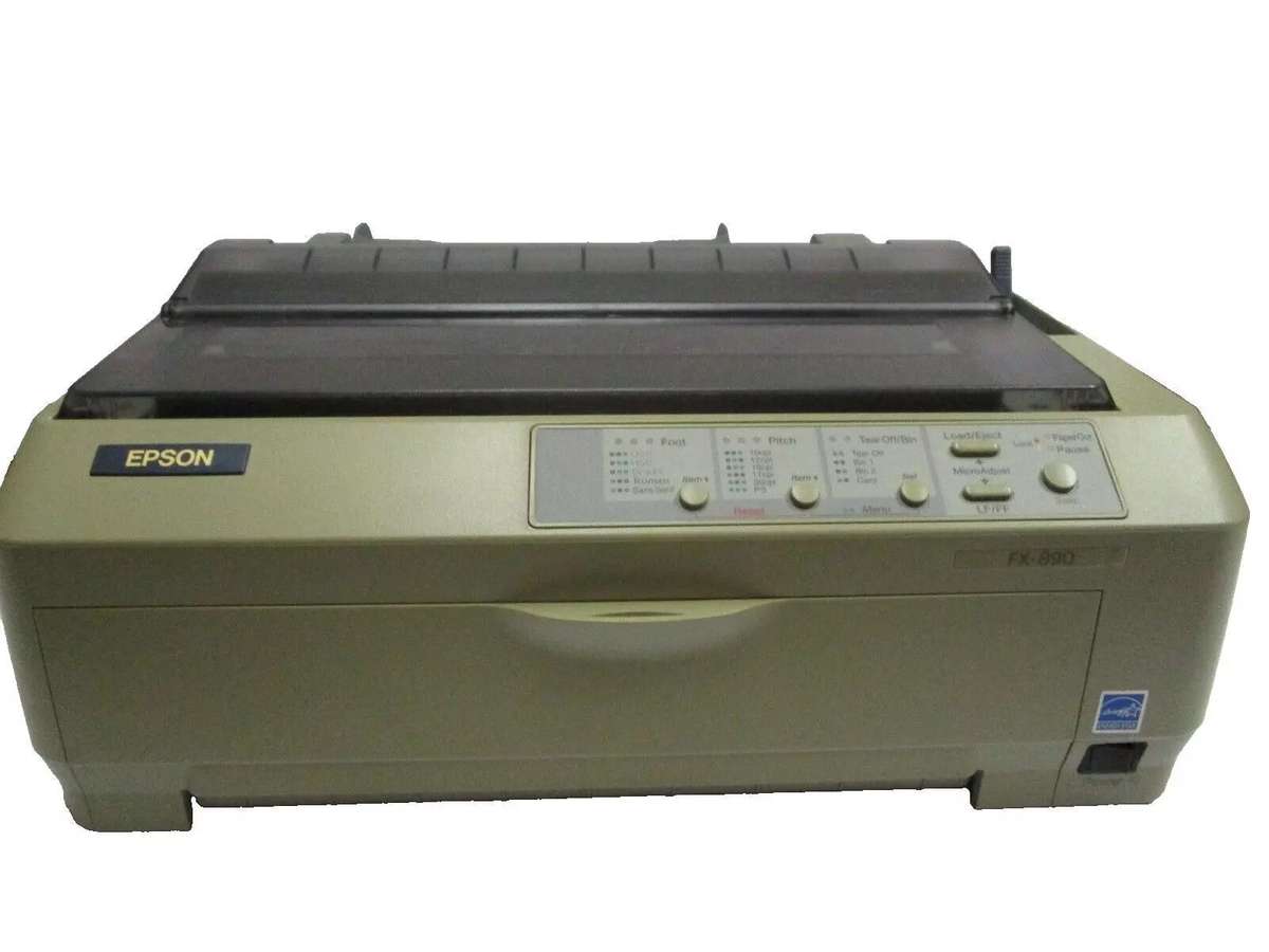 Epson Dot Matrix Printer FX-890 Model:P361A  (Parallel/USB Interface)