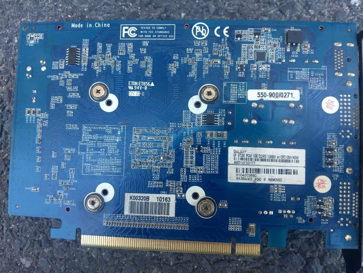Galaxy GF GT240 PCI-E 1GB DDR3 128Bit (VGA/DVI/HDMI)