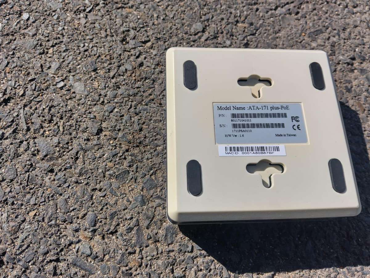 Welltech VOIP Terminal Adapter ATA 171 series plus POE