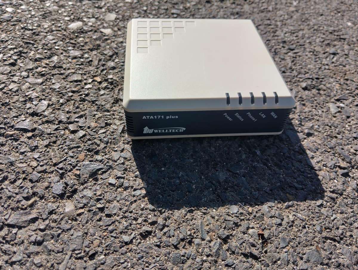 Welltech VOIP Terminal Adapter ATA 171 series plus POE