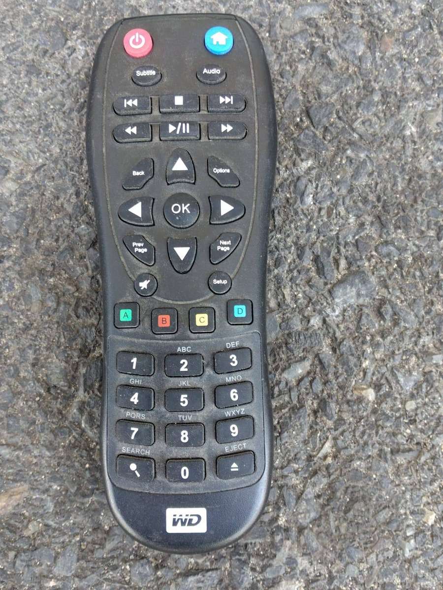 WD MultiMedia Player Remote Control KWSB0865F101