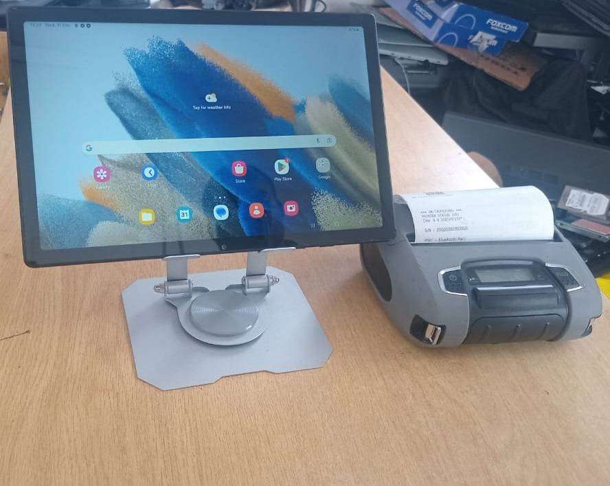 Android Tablet + Bluetooth Thermal Printer for Point of Sale (Samsung Galaxy Tab A8  32gb+3gb)