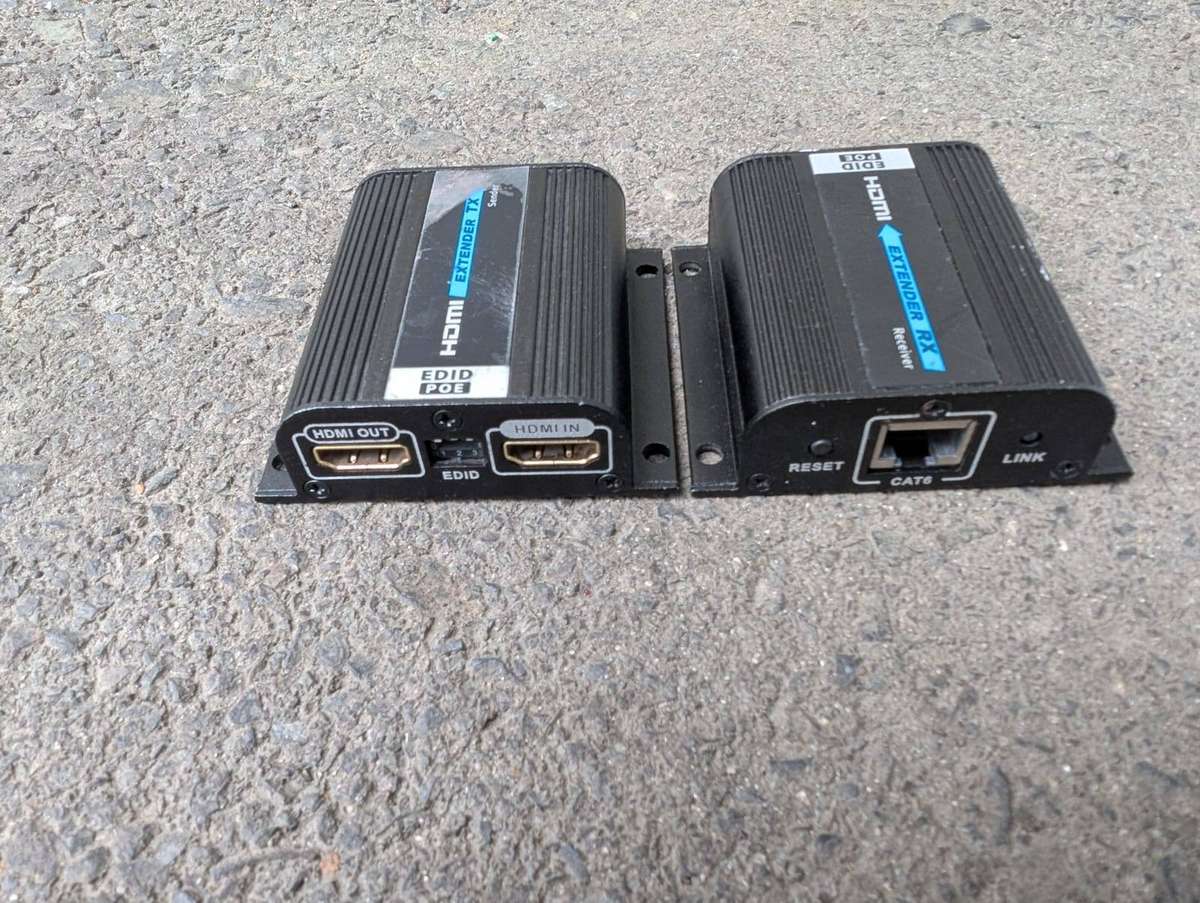 1080p HDMI Ethernet POE Extender TX (Receiver and Sender)