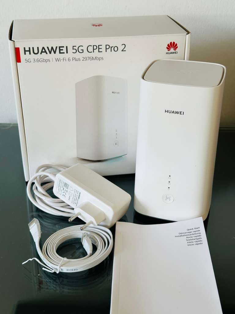 Unlocked Huawei 5G CPE Pro 2 H122-373A WIFI 6 3.6GBPS