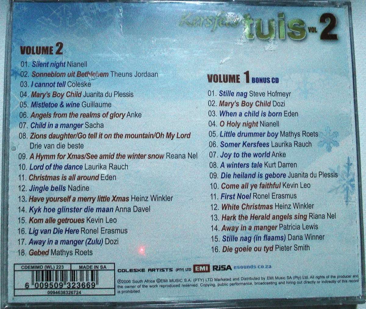 Kersfees TUIS Vol. 2 Plus Bonus CV Kersfees TUIS Vol. 1