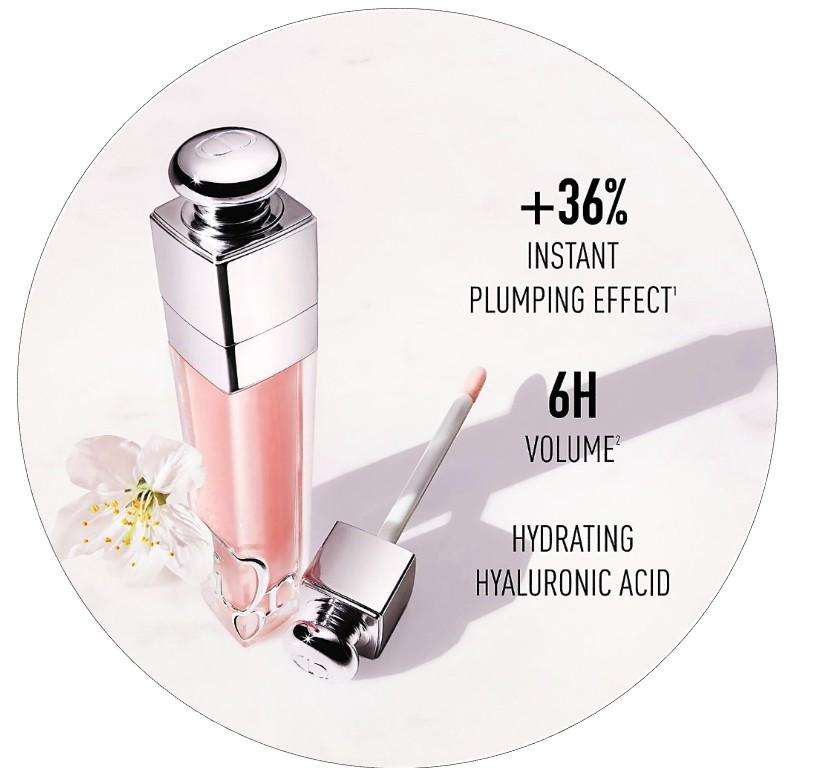 DIOR Addict Lip Maximizer Lip Plumping Gloss  Colour 001 Pink 6ml