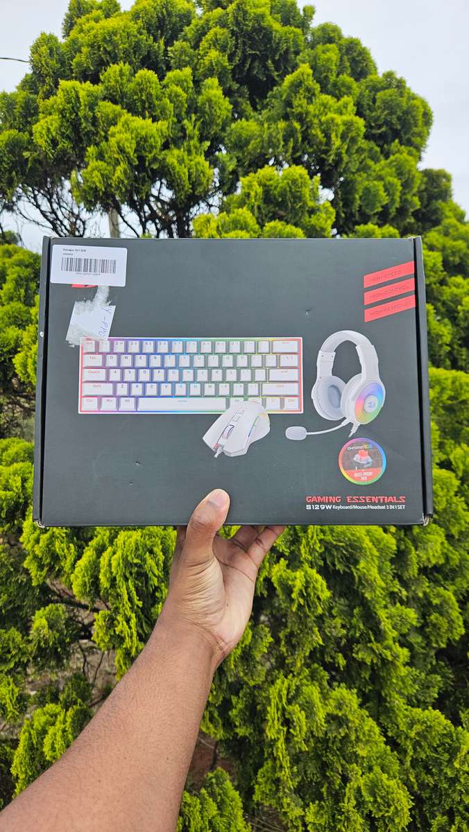 Redragon Kit Combo 3 in 1 White DRGONBORN + Griffin + Pandora S129W