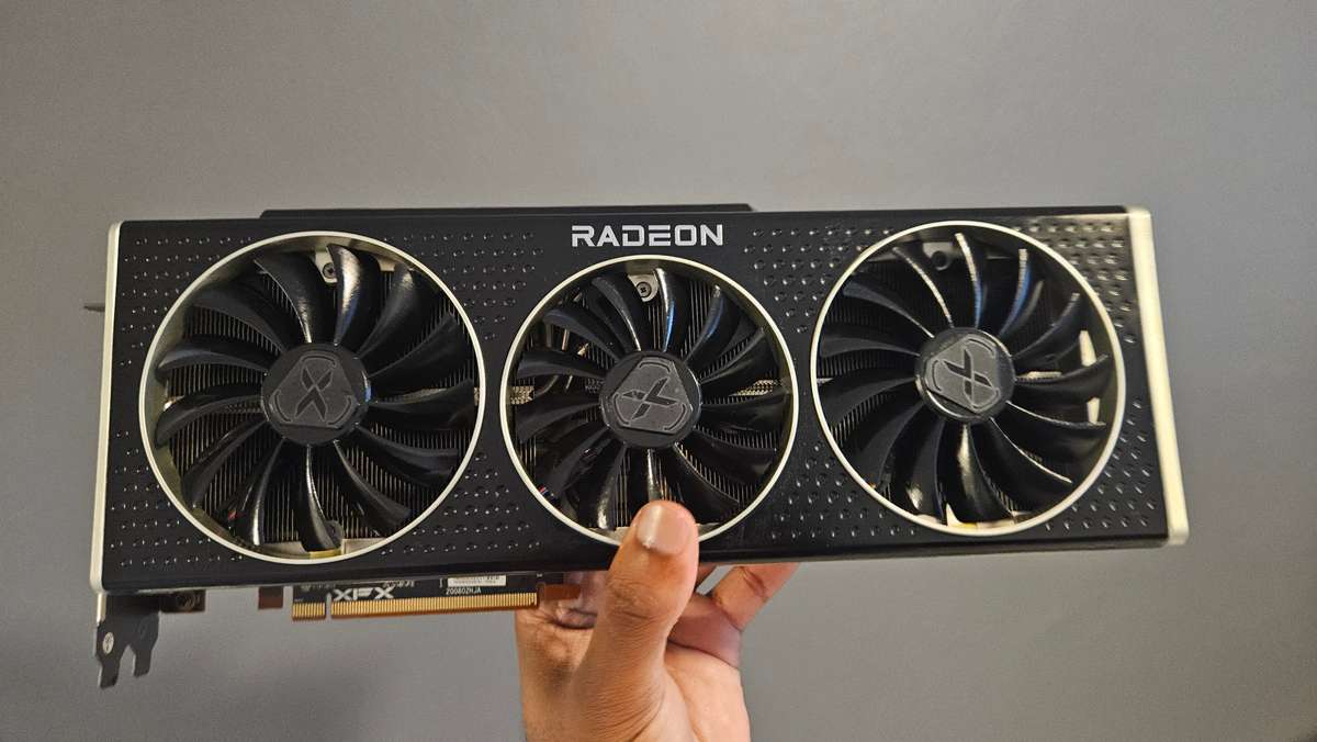 XFX Radeon RX 6950 XT Speedster Merc 319 Black  16GB GDDR6 (Turns On Intermittently, Sold As-Is)