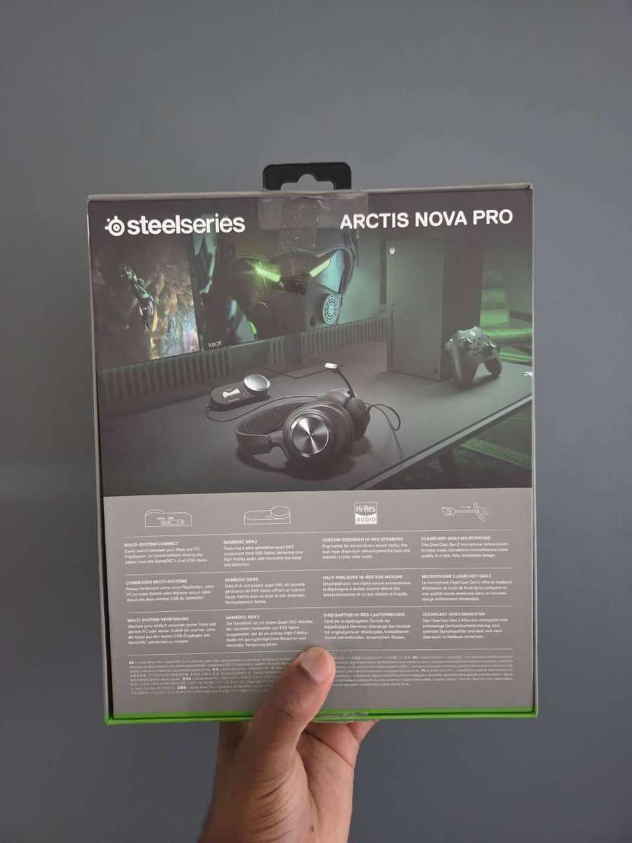 SteelSeries Arctis Nova Pro X Wired Gaming Headset - Black