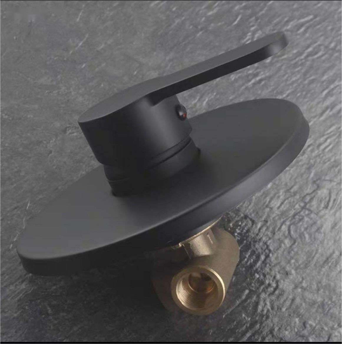 Concealed Shower Black Tap Handle