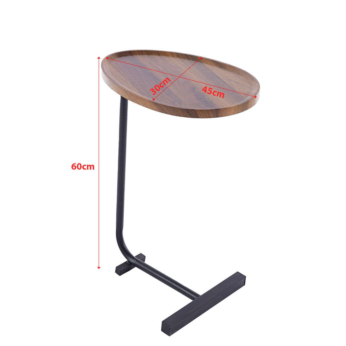 Irregular Round Side Table Coffee Table Tea Desk