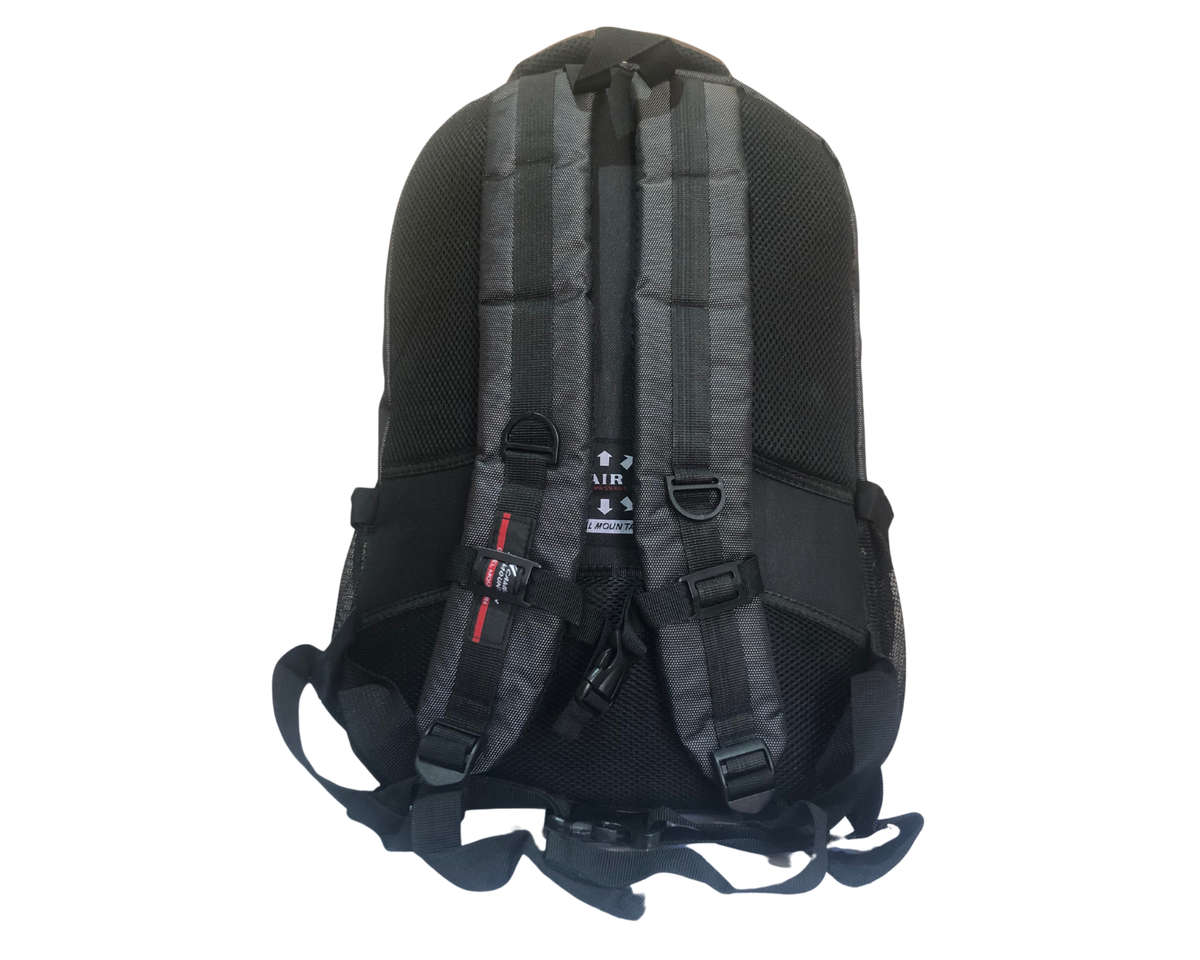 Camel Mountain Laptop Backpack - Blue, Black