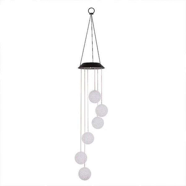 Solar Colour Changing LED Ball Hanging Lamp