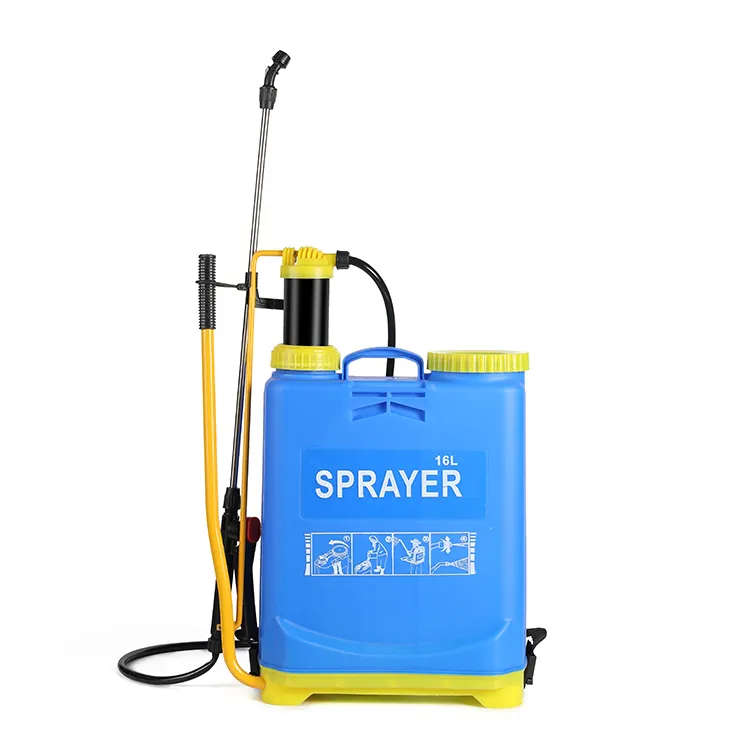 16L Backpack Sprayer 4 Gallon Pump Pressure Knapsack Weed Sprayer