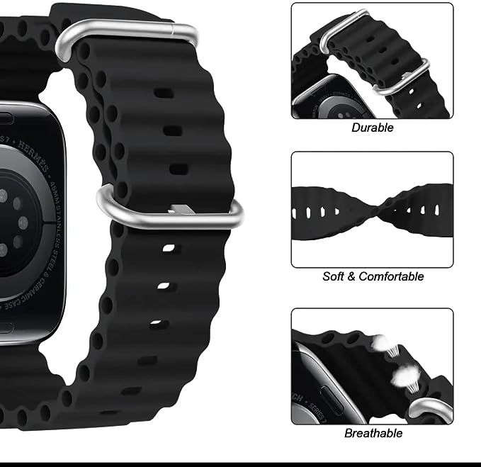 Smart Watch 8 KD99 Ultra 1.92inch Bluetooth - Black
