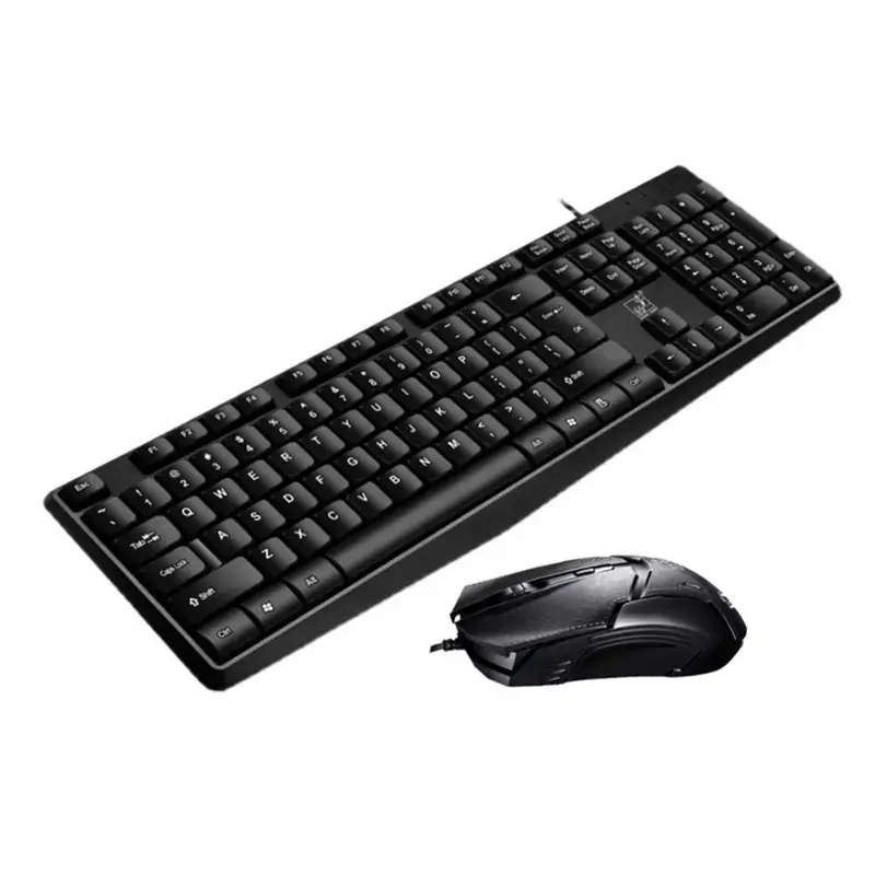 Q9B keyboard and mouse set wired waterproof mechanical computer office