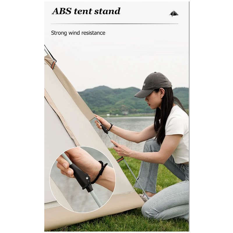 210x210cm Family Outdoor Camping Dome Tent E12-4-6