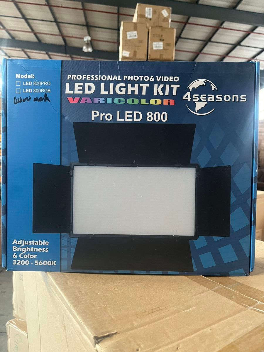 Rechargeable Video Led Light Kit  Pro LED 800 Photography (3200 - 6500K)