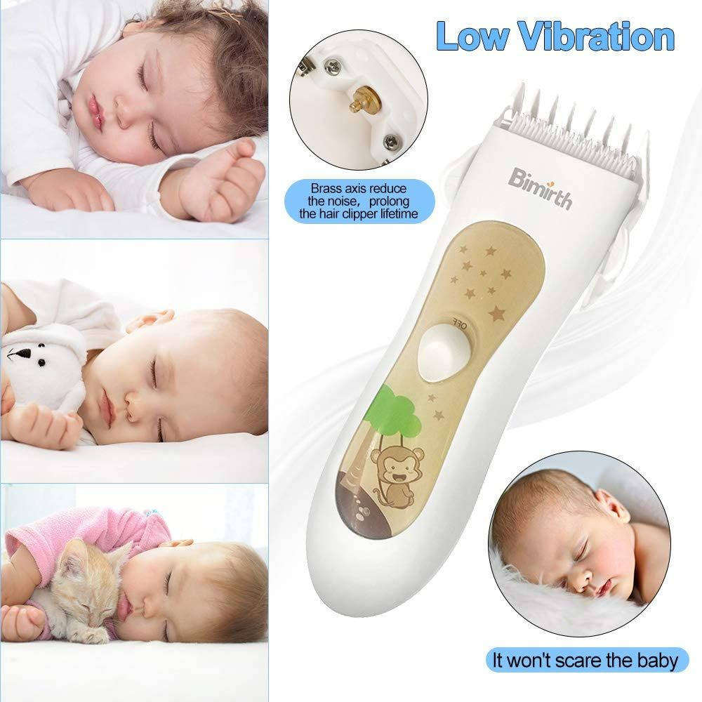 Toddler & Kids Waterproof Rechargeable Hair Clippers with Accessories