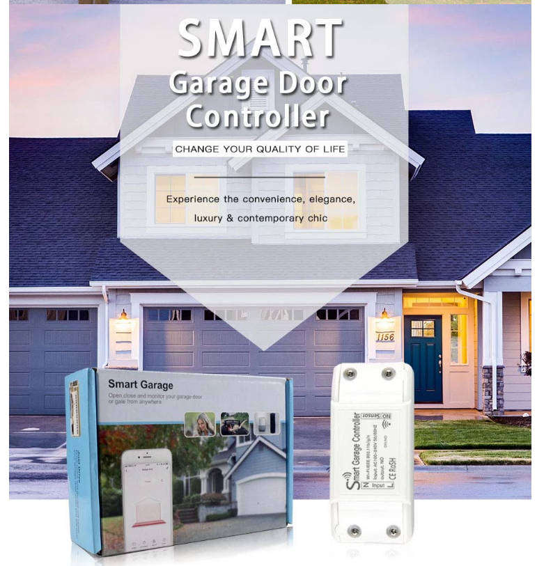 WiFi Smart Garage door / Gate opener - Smart Life /Tuya app