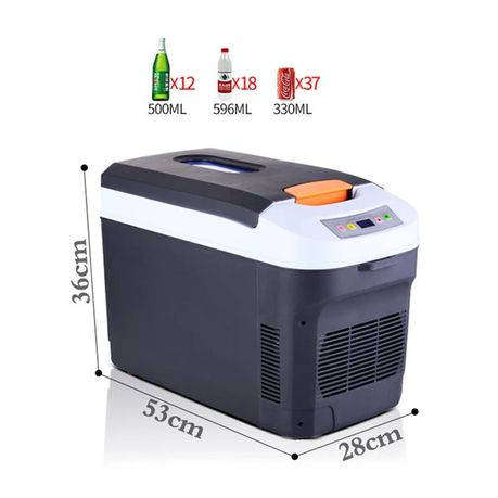 Portable Silent Household & Car Refrigerator - 25L