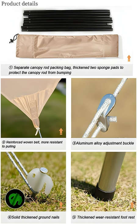 Outdoor Waterproof High Quality Tent 3m x 4m