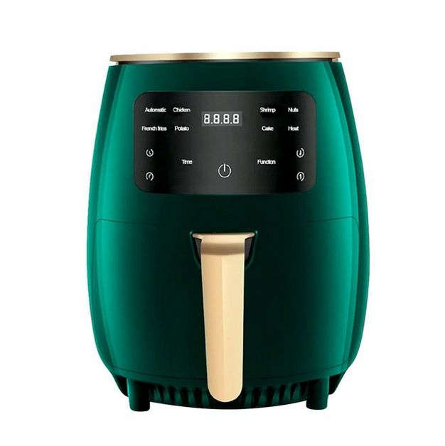 7-In-1 Air Fryer 6L With Led Display - Green