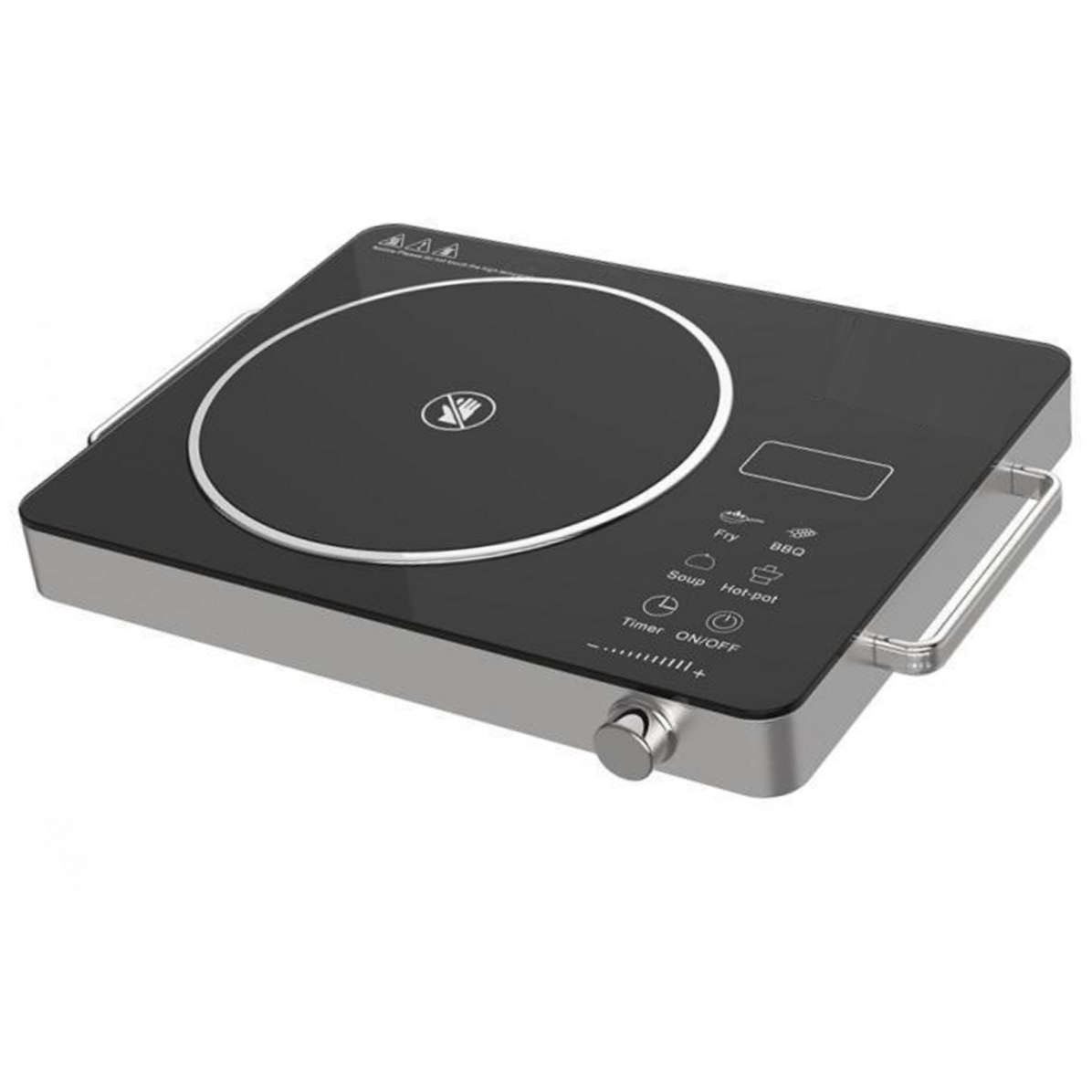 Energy-Efficient 2200w Ceramic Hot Plate- Temperature Control/Easy to Clean