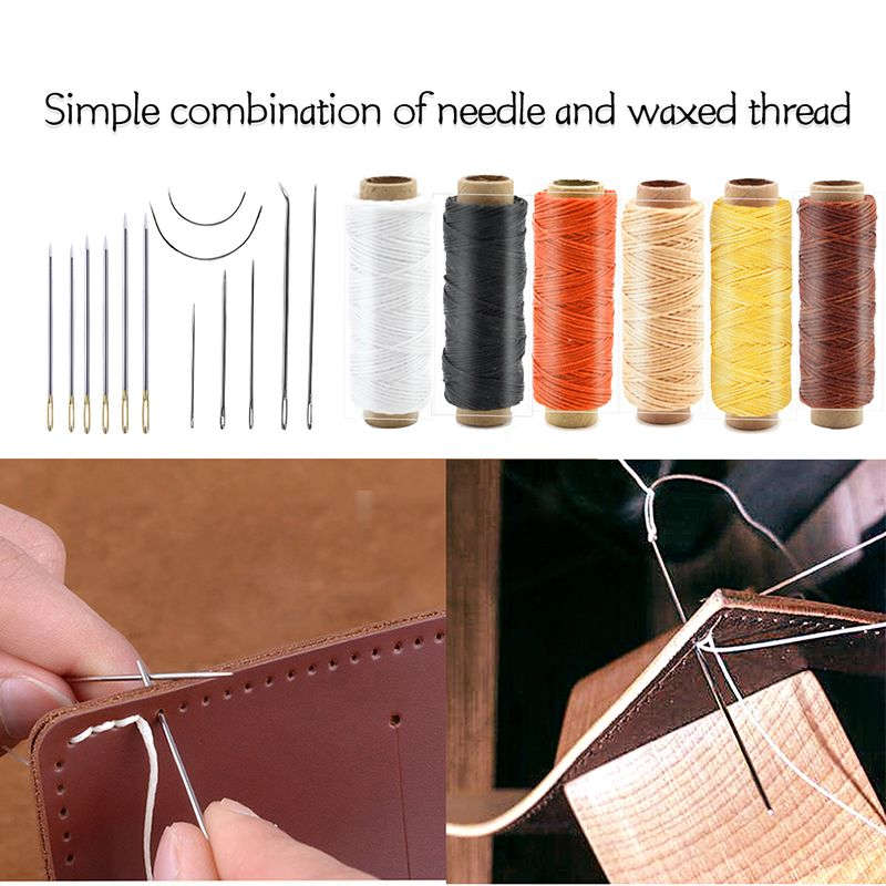 53 pce Leather Craft Tool Set for Stitching and Punching