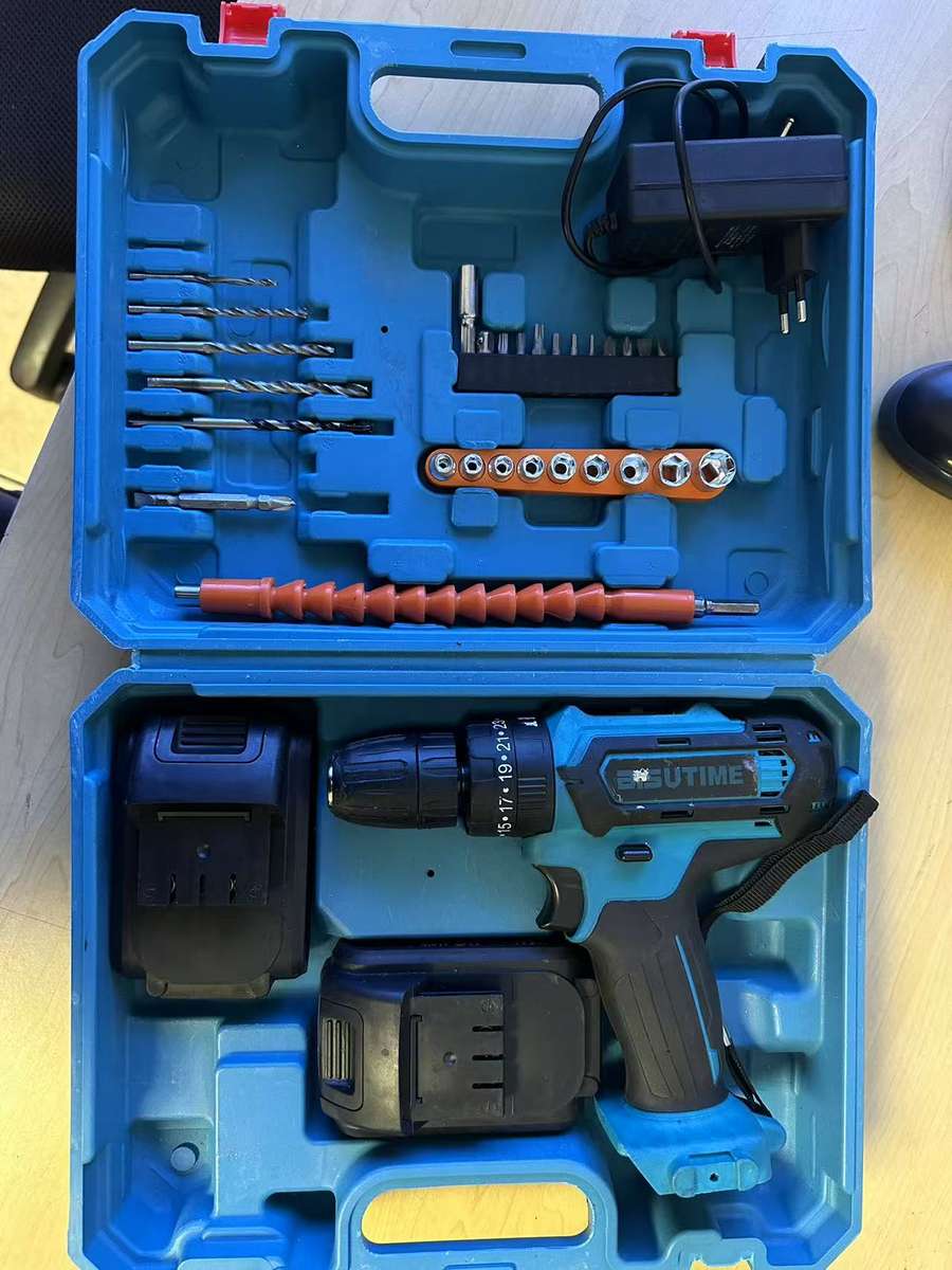 Cordless Portable Tools Cordless Drill Battery 24V Charged Drill