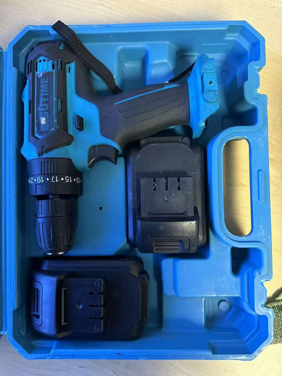 Cordless Portable Tools Cordless Drill Battery 24V Charged Drill